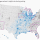 Image for article titled Mapped: Election-day weather that could affect voter turnout